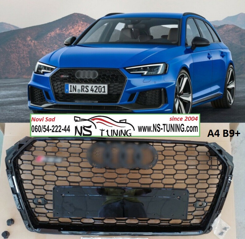 audi a4 b9 maska prednja s4 rs4 ugradnja novi sad beograd ns tuning servis ful crna